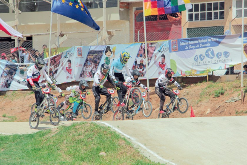 La pista de Garcilazo recibió en marzo las dos primeras fechas de la Copa Latinoamericana de bicicross.