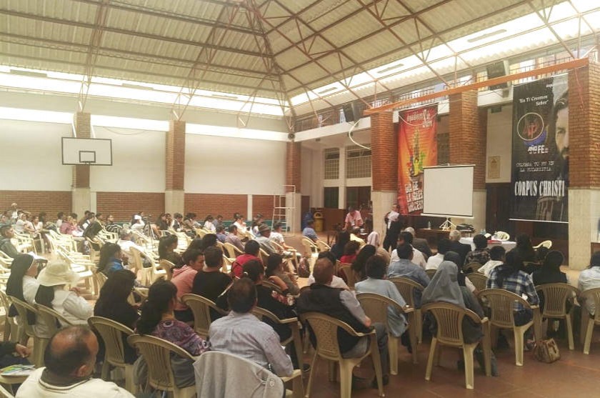 La Iglesia Católica del departamento se reúne en la Capital. Foto: Gentileza