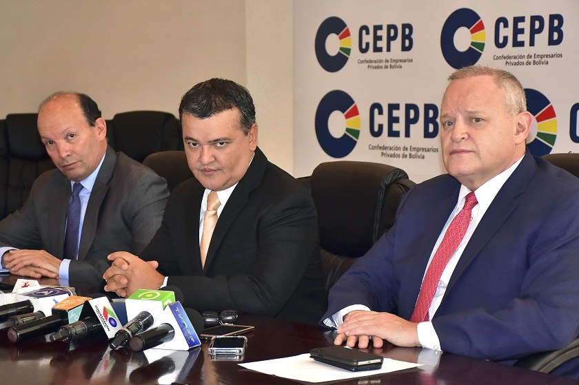 Los representantes de los empresarios privados se pronunciaron. APG