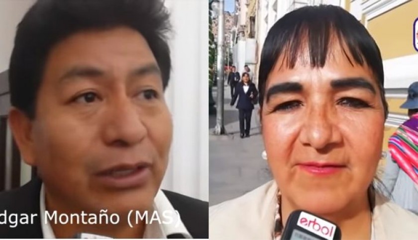 Varios asambleístas fueron consultados sobre si conocen o no un idioma nativo. FOTO: Captura de pantalla