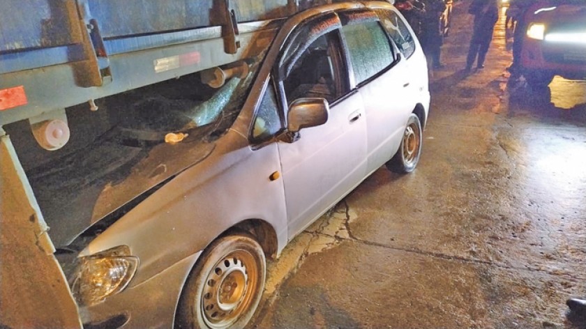 DOLOR. El accidente ocurrió alrededor de las 3:00 de la madrugada del sábado en la avenida Diagonal jaime Mendoza.