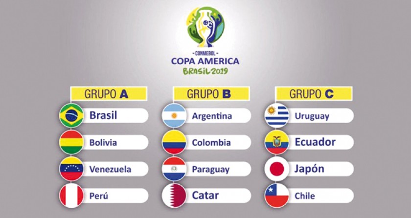 La Verde fue emparejada en la serie A junto con Venezuela, Perú y Brasil, con la que debutará el 14 de junio.