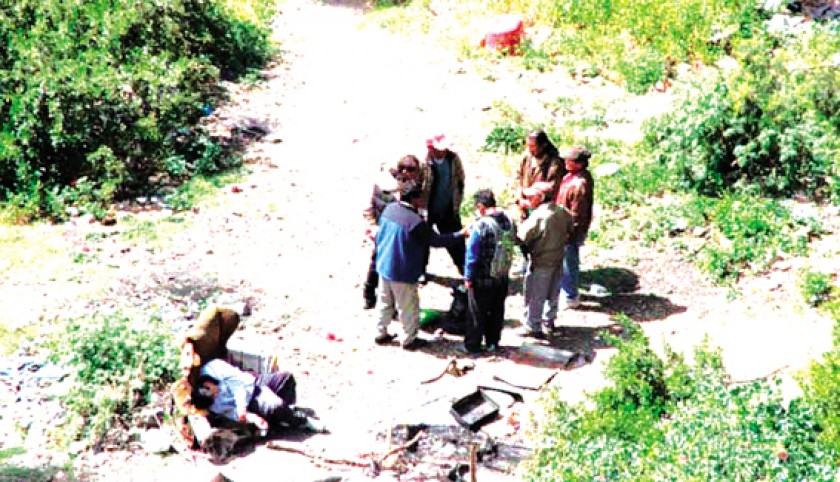 LA PAZ. El presunto hecho de violación grupal se habría suscitado en el bosquecillo de Pura Pura.