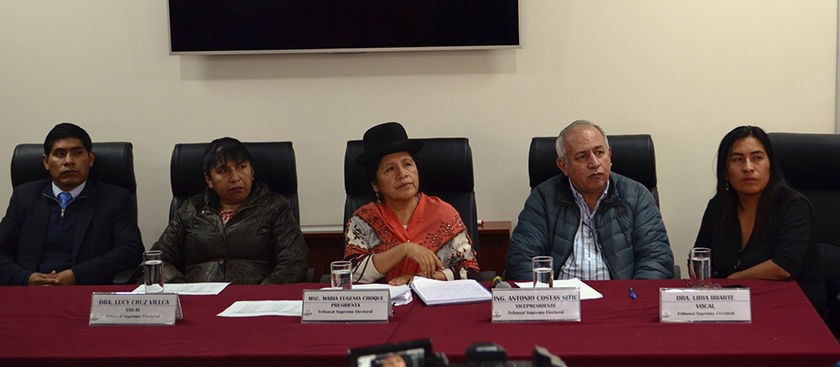 El Tribunal Supremo Electoral (TSE) cree que no adelantado hablar sobre la fecha de elecciones. FOTO: Órgano Electoral