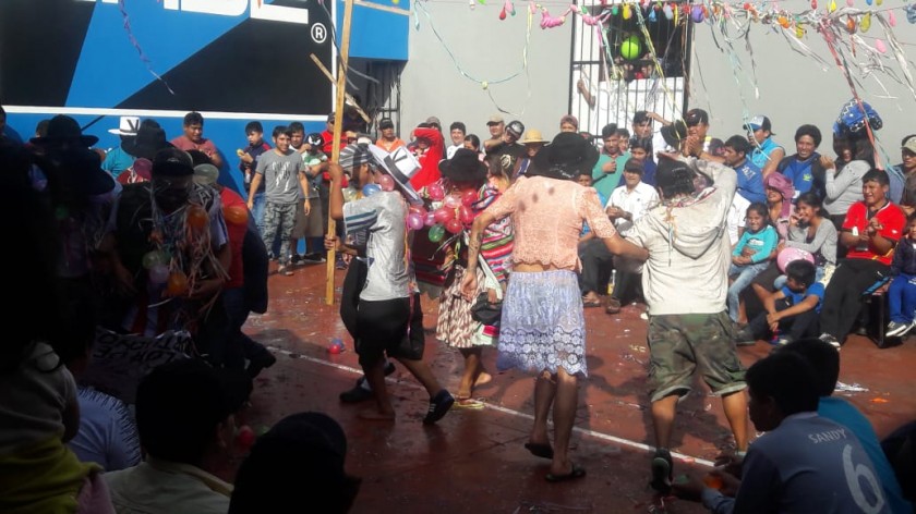 Una tarde diferente vivieron los internos en la cárcel de Sucre. Foto: Gentileza