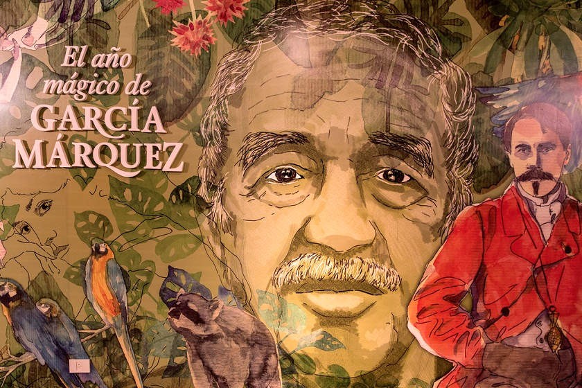 Cien Años de Soledad, la novela del ya desaparecido Gabriel García Márquez. Foto: Soledad Amarilla/Min. de Cultura