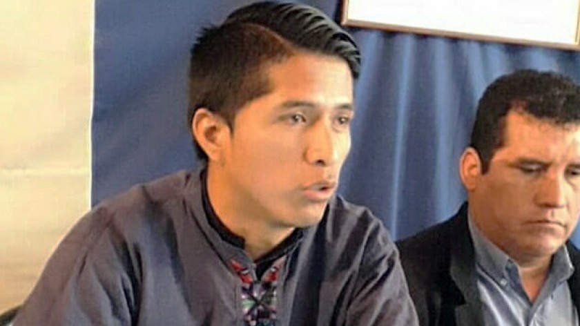 Vicepresidente de la Coordinadora de Federaciones del Trópico, Andrónico Rodríguez. fOTO: Federación Mamoré Bulo Bulo