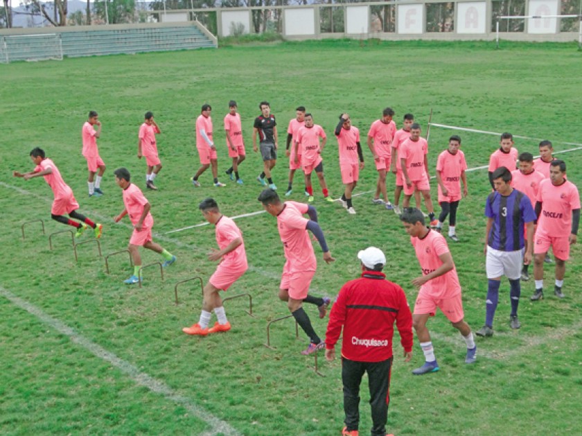 La plantilla de Fancesa entrenó durante toda la semana con la mira puesta en obtener los tres puntos en juego