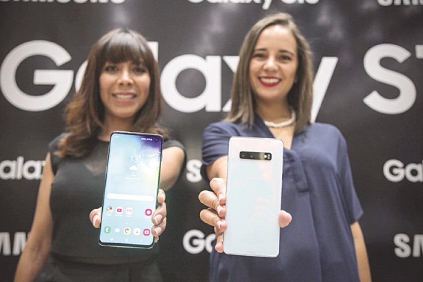 ADELANTOS. La presentación de la nueva serie Galaxy, en la que se explicaron las bondades de los nuevos modelos de Samsu