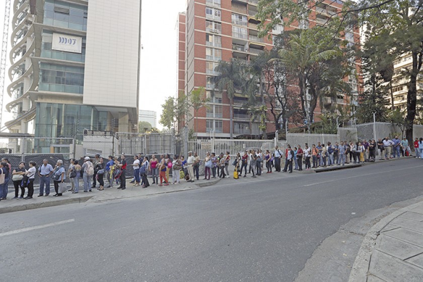 CRISIS. Venezuela vive una aguda situación económica y social agravada que se refleja en otras tensiones a nivel interna