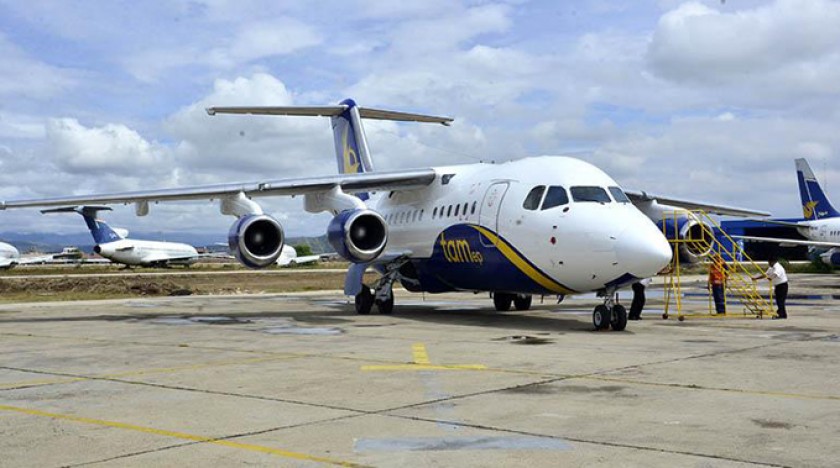 COCHABAMBA. La nave de TAM-EP.