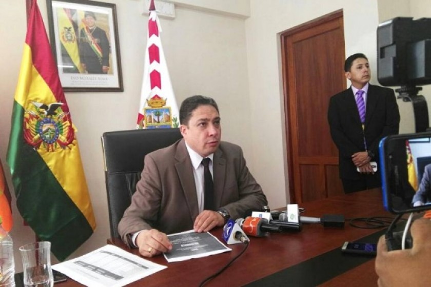 El ministro de Justicia, Héctor Arce. FOTO: Archivo