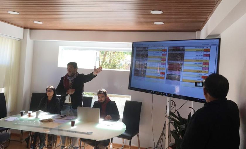 La presentación de los detalles técnicos del velódromo que se construirá en el Distrito 4. FOTO: CORREO DEL SUR