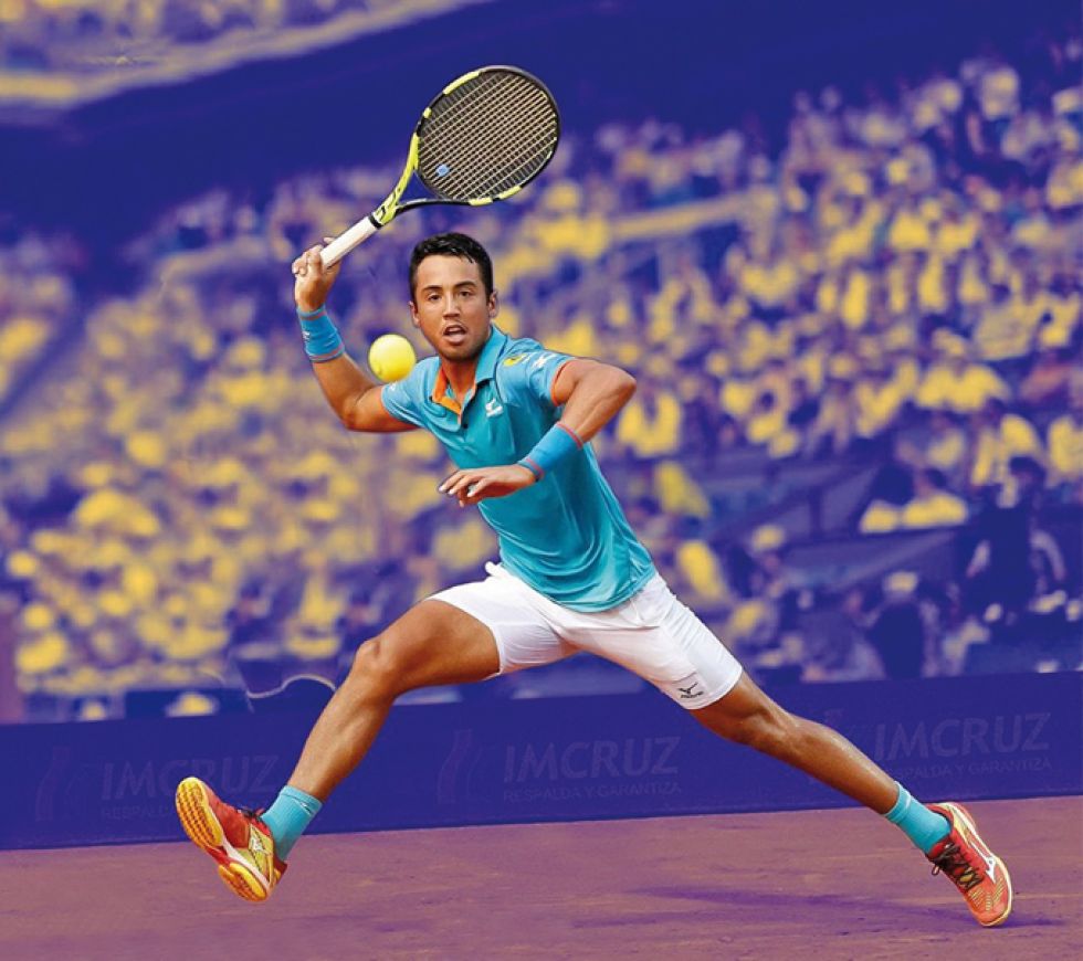 El tenista nacional juega su penúltimo torneo de preparación antes de encarar el Grand Slam de París.