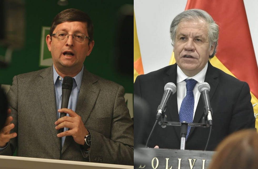 Oscar Ortiz decidió no reunirse con Luis Almagro tras sus declaraciones sobre la repostulación de Evo Morales.