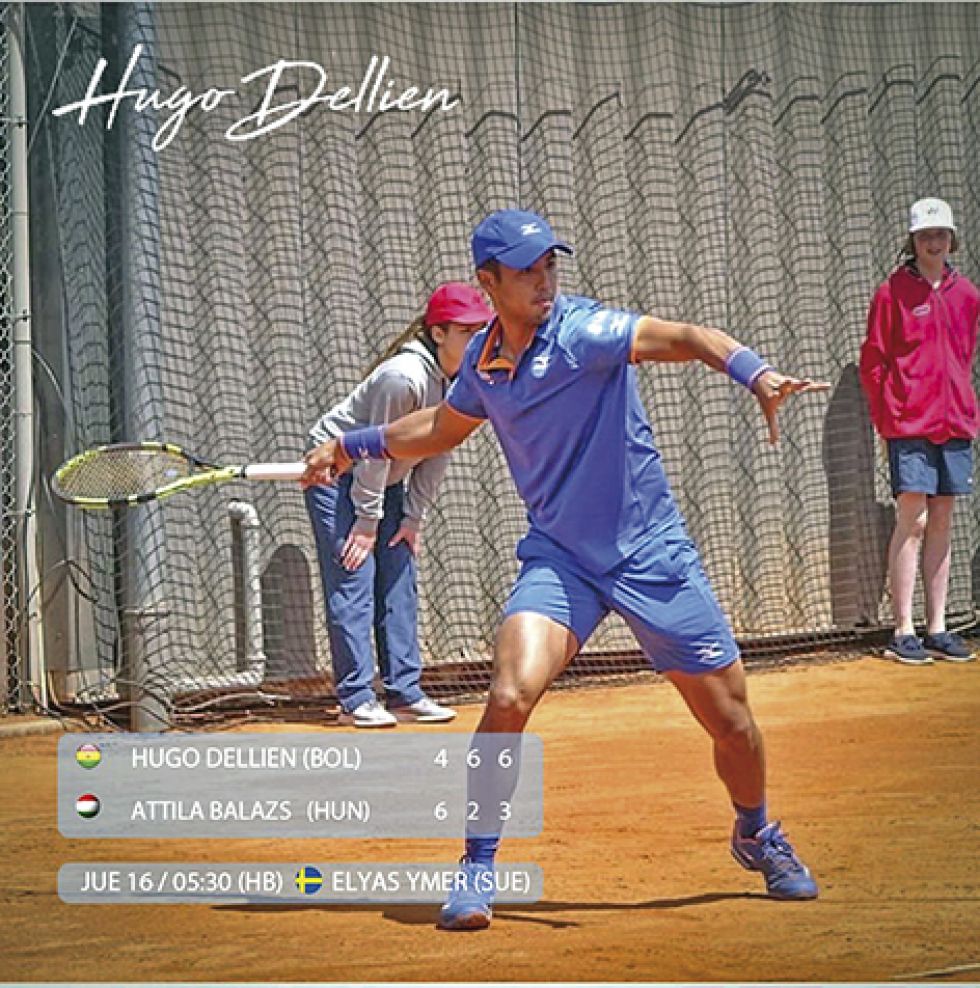 El tenista beniano cayó ayer a manos del italiano Stefano Travaglia por los cuartos de final del torneo alemán.