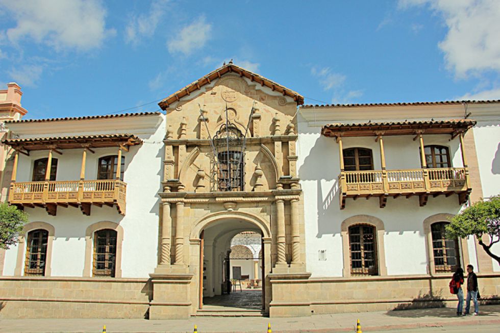 SÍMBOLO. La fachada de la Casa de la Libertad, sería el diseño anunciado por la Alcaldía.