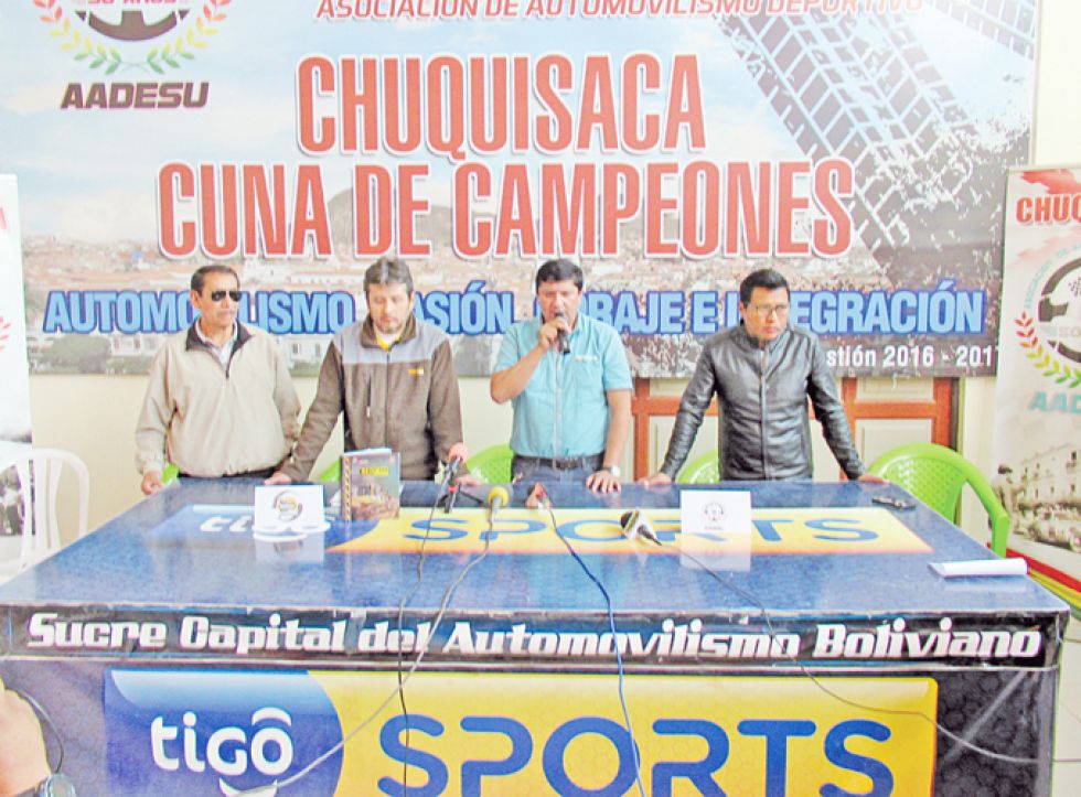 Ayer fue presentada la tercera prueba departamental de automovilismo, denominada Rally Sucre “Pre Oscar Crespo”.