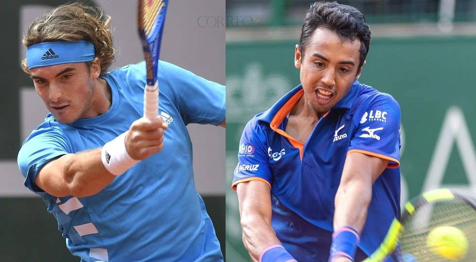 Stefanos Tsitsipas y Hugo Dellien se enfrentarán a las 5:00 de la madrugada de este miércoles.