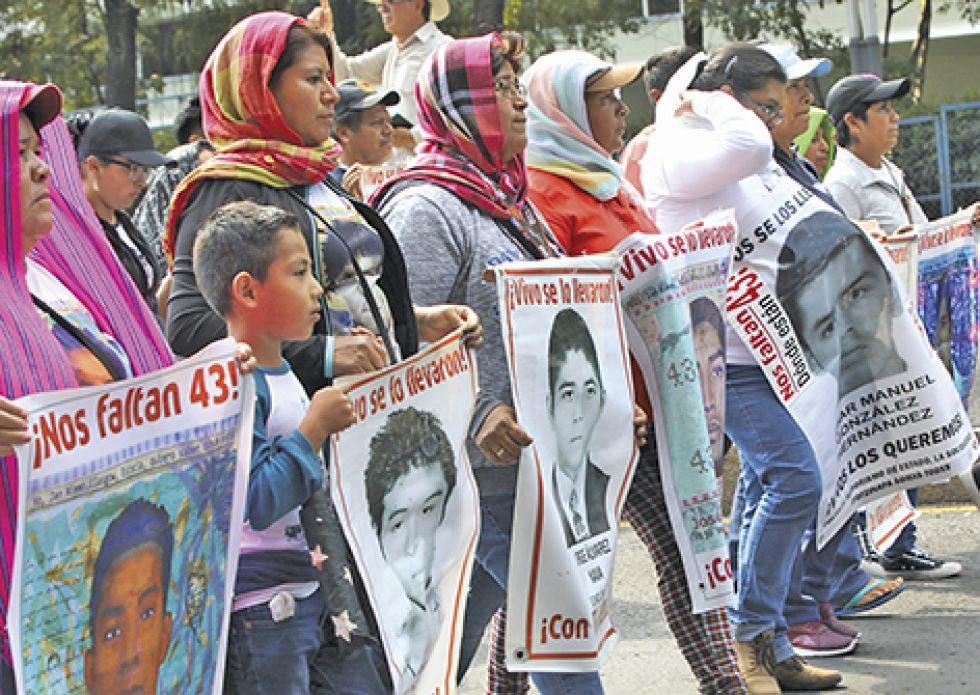 MISTERIO. El caso de los estudiantes desaparecidos de la Escuela Normal "Isidro Burgos" de Ayotzinapa es uno de los más dramáticos.