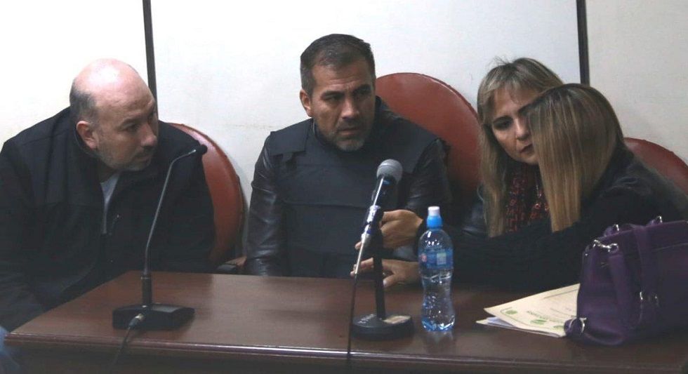La audiencia se desarrolló en Santa Cruz con la presencia del ex capitán de la Policía.