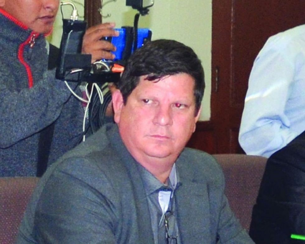 El magistrado del Tribunal Supremo de Justicia (TSJ) Carlos Egüez Añez.
