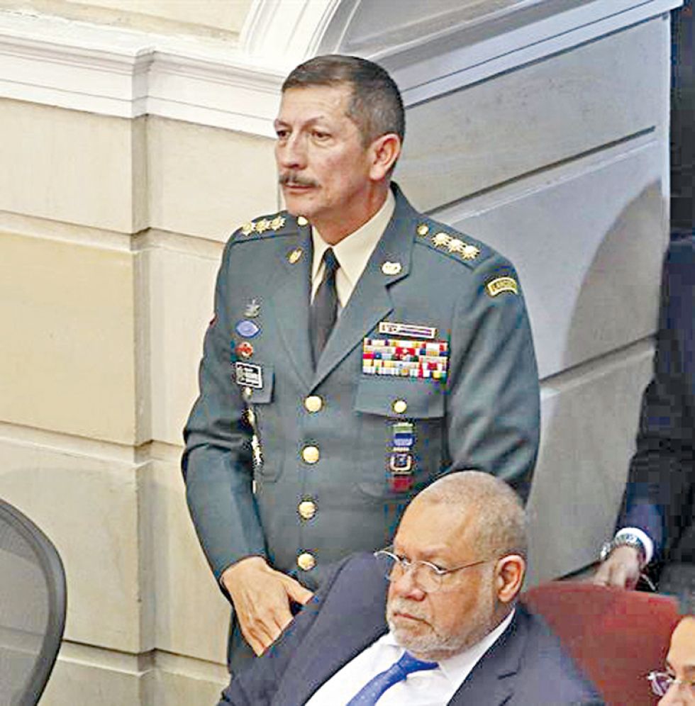 DENUNCIA. El general Nicacio Martínez, señalado por supuestas ejecuciones extrajudiciales.