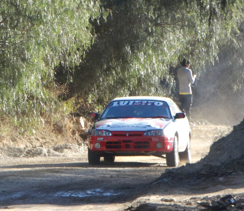 El paso de los coches por el río de Yotala y la salida de la quebrada de Totacoa, atractivos del Circuito Oscar Crespo.