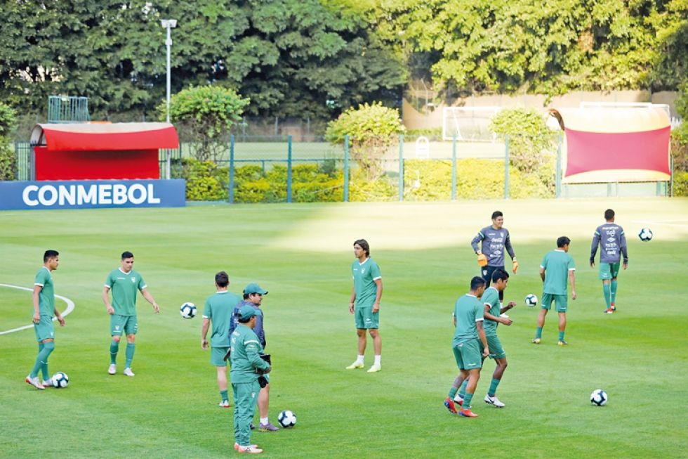 La Selección Nacional entrena desde ayer en Sao Paulo, después de haber estado una semana en el municipio de Cotía.
