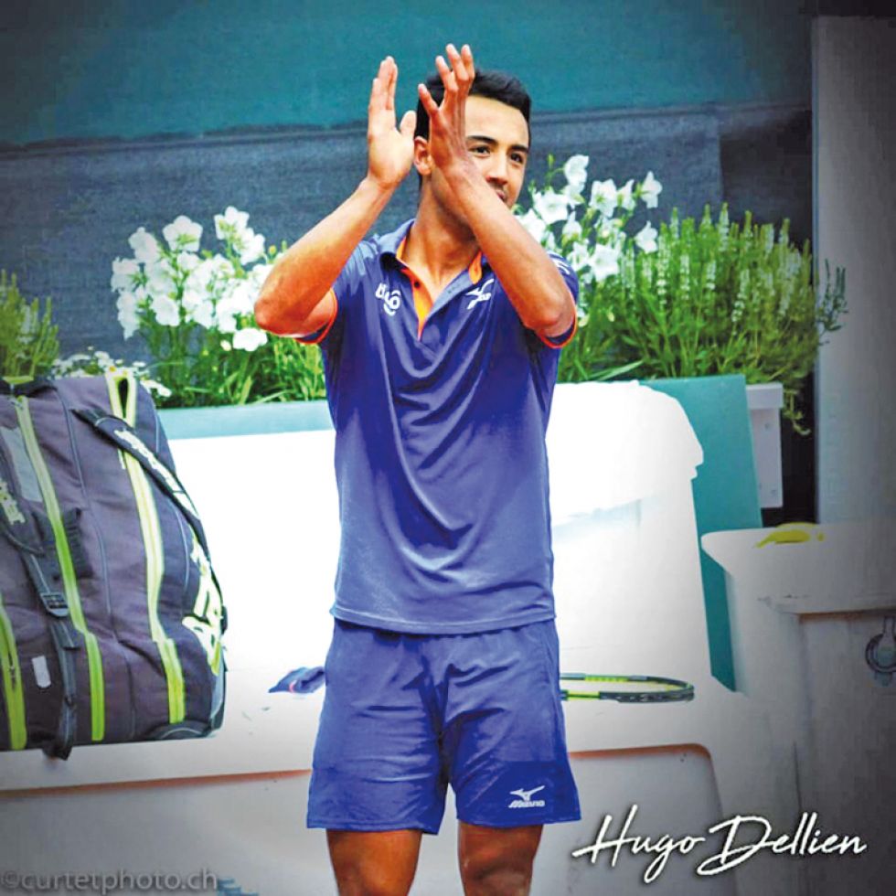 El tenista beniano Hugo Dellien jugará la final hoy, domingo, ante el serbio Danilo Petrov.