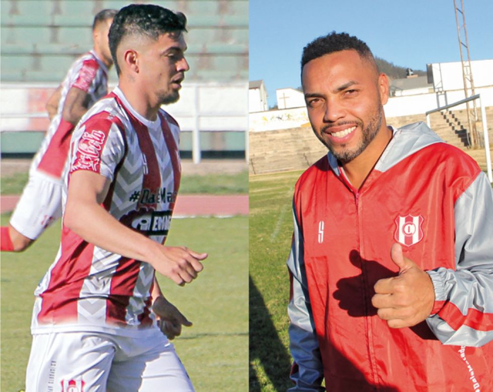 El argentino Alexi Medina (i) y el brasileño Thiago dos Santos no fueron tomados en cuenta para la Copa.