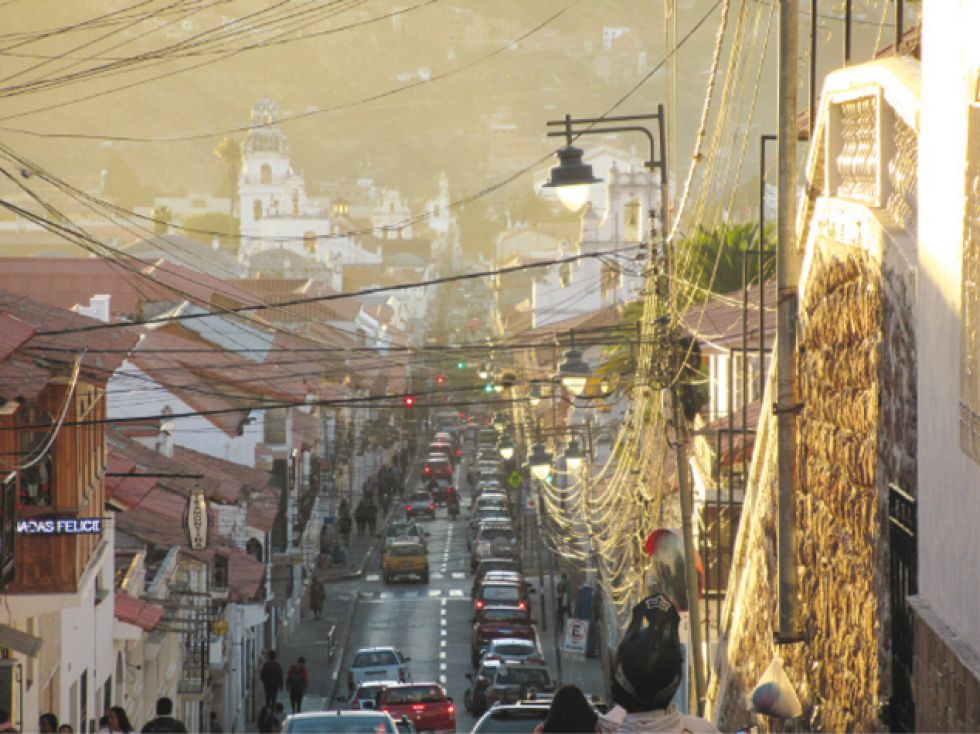 PANORAMA. El casco histórico de la ciudad de Sucre.
