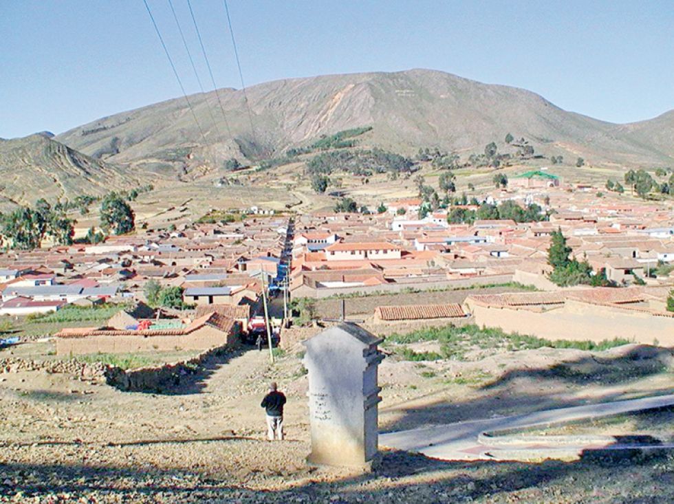 INVIERNO. Tarabuco, una de las regiones más frías y altas del departamento de Chuquisaca.