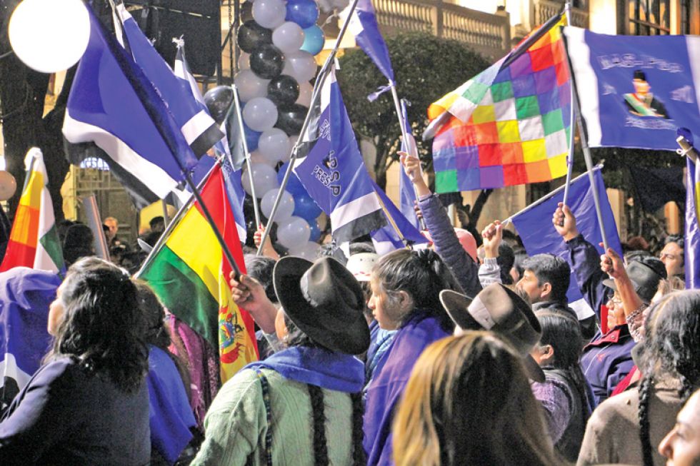 lista. El MAS tiene definida la mayoría de sus candidatos para las próximas elecciones.
