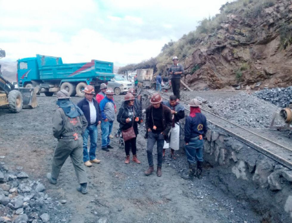 Una inspección realizada por la Secretaría de Minería y la Asamblea Legislativa Departamental.
