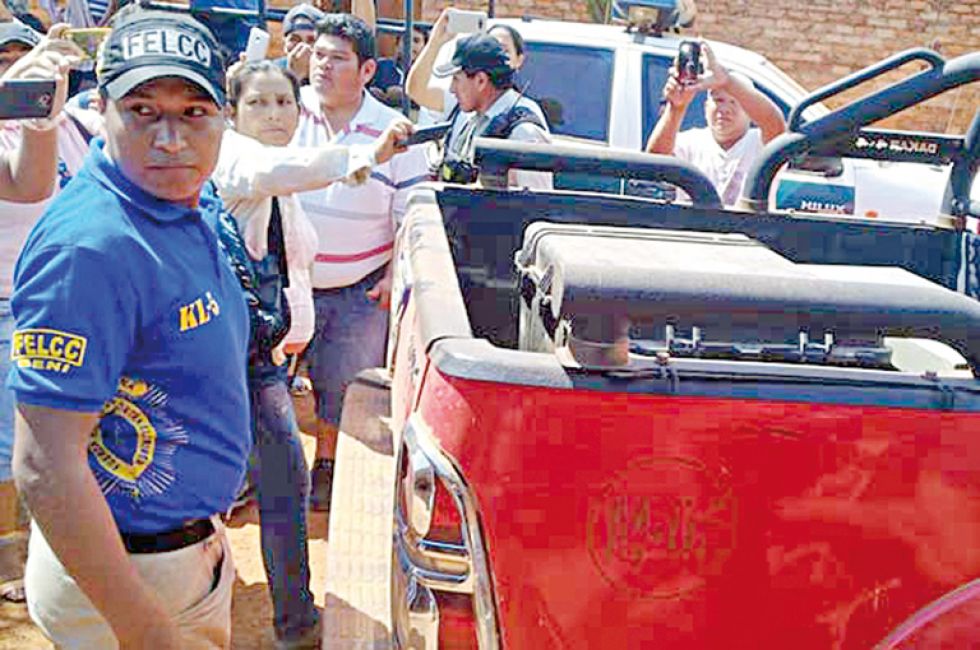 Hecho. Una imagen del equipo de empadronamiento incautado durante los actuados en el municipio de Riberalta.