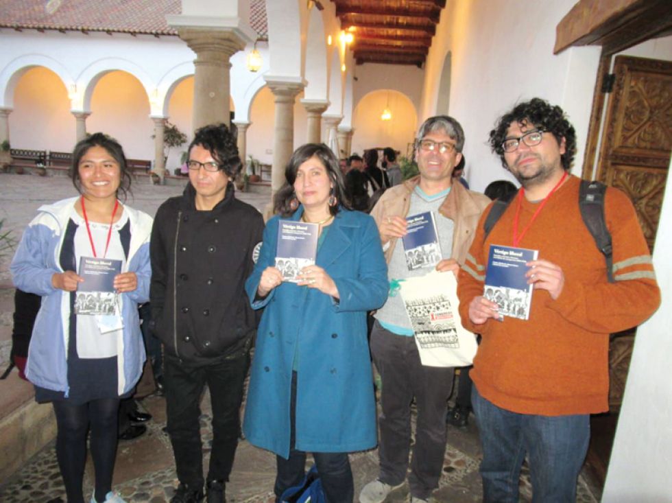 INVESTIGACIÓN. El libro sobre el periodo liberal en Bolivia, presentado ayer.