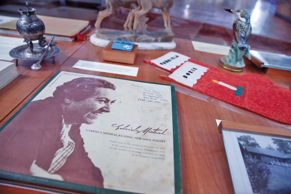 RECUERDO. Fotografía que muestra el interior del Museo Gabriela Mistral en Vicuña (Chile).