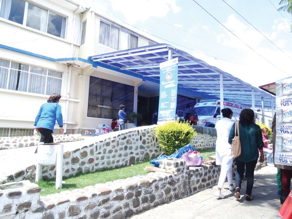 HOSPITAL. El centro se especializa en atenciones a mujeres en gestación y otras patologías.