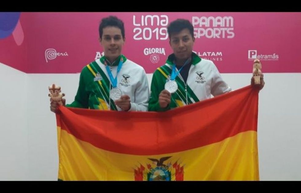 Rolland Keller y Conrrado Moscoso lograron la medalla de plata en los Juegos Panamericanos 2019.
