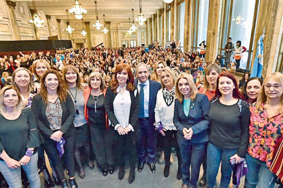 CAMPAÑA. Cristina Fernández.