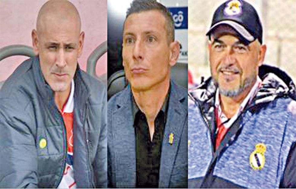 Eduardo Espinel (i), Pablo Escobar (c) y Fabio Espada fueron destituidos.