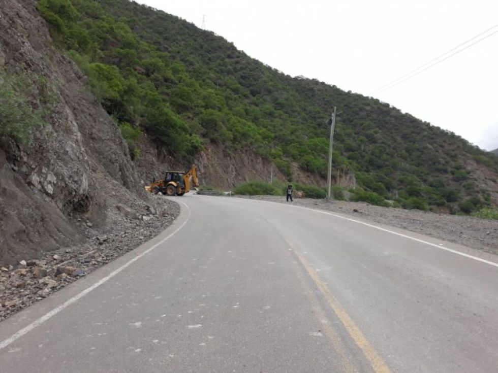 Una imagen referencial de la ruta Sucre-Cochabamba.