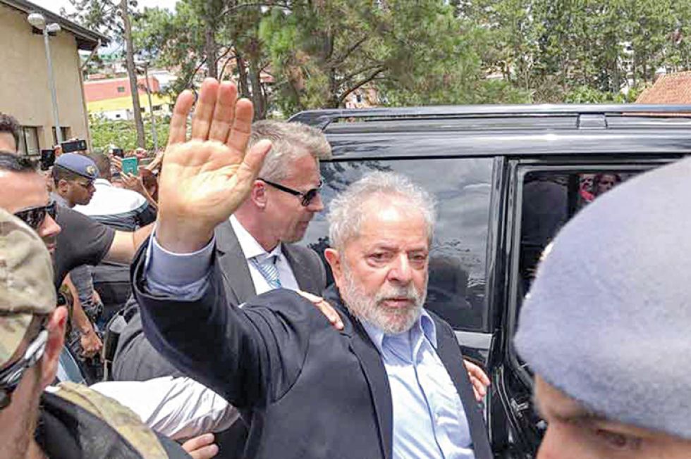 PRISIÓN. El exmandatario brasileño se encuentra cumpliendo una condena judicial.