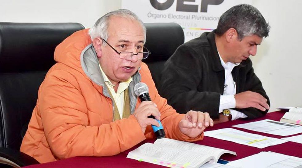 El vicepresidente del TSE, Antonio Costas.