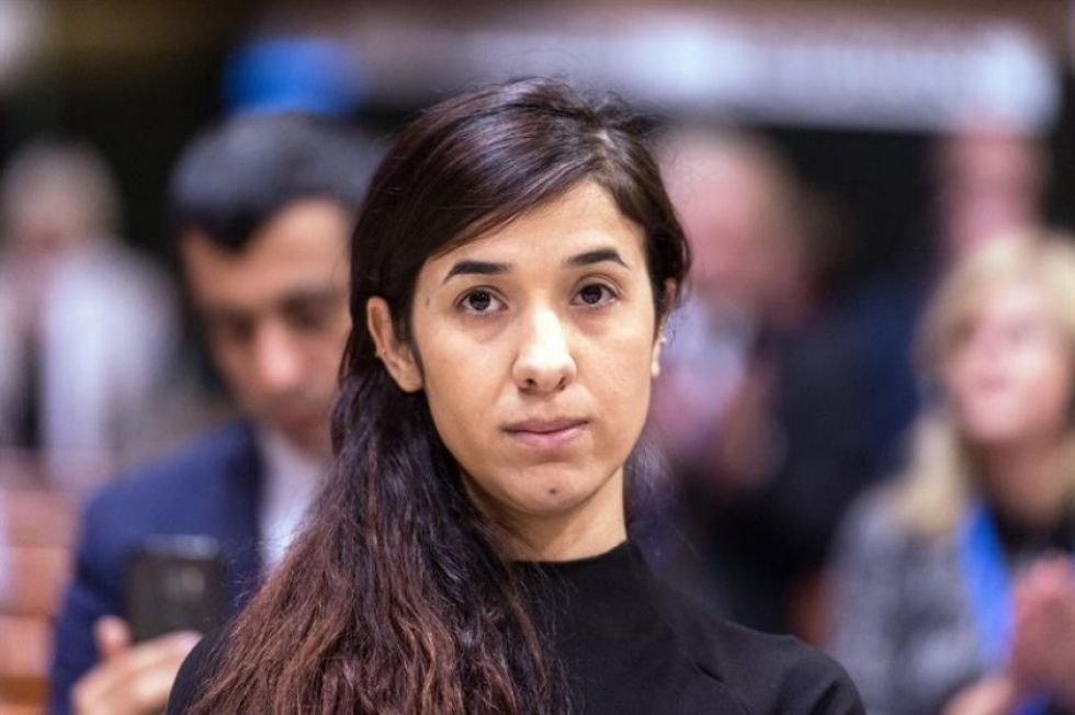Nadia Murad, premio Nobel de la Paz.