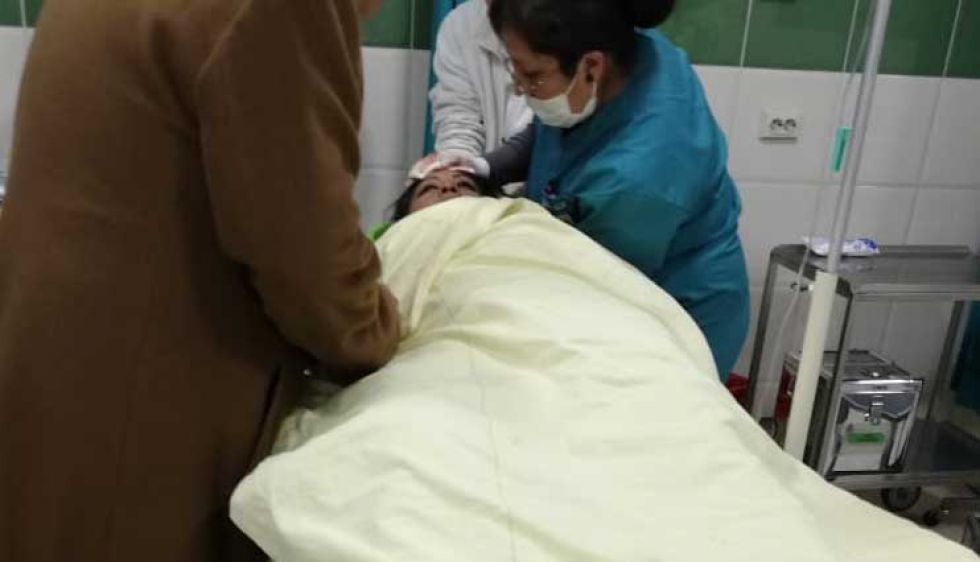 La candidata a la presidencia por Pan-Bol Ruth Nina está internada en el Centro de Trauma Hospital Corazón de Jesús.