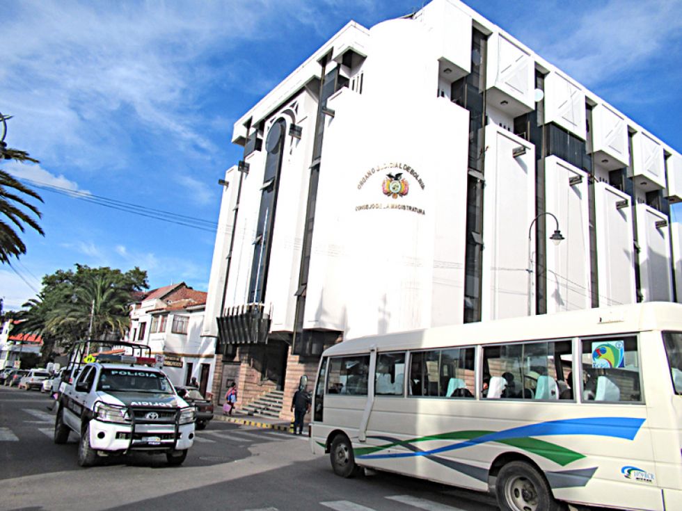 JUSTICIA. El edificio del Consejo de la Magistratura, situado en la zona del Parque Bolívar de Sucre.