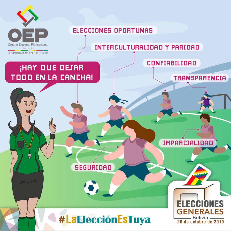 Conoce las 12 principales funciones del Órgano Electoral durante las Elecciones Generales del 20 de octubre