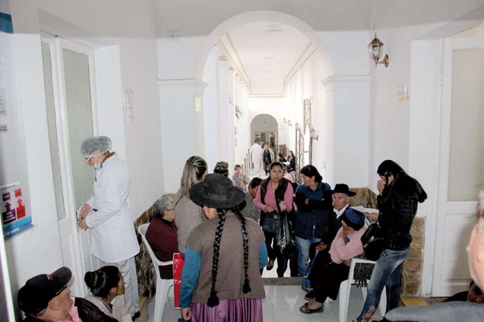 DETERMINACIÓN. El Instituto Chuquisaqueño de Oncología se encargará de atender a los pacientes con el seguro gratuito de cáncer.